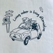 画像をギャラリービューア、Cafe MARUKUオープン記念セール! MARUKUオリジナルTシャツ<br>“Living sober is living alternative”にロードします