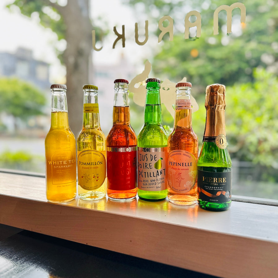 フランス産ノンアルコールスパークリング 詰め合わせセット 6種6本or12