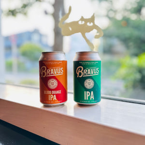 USA発絶品ノンアルコール・クラフトビール〈BRAVUS ブラバス〉IPAの2種アソート
