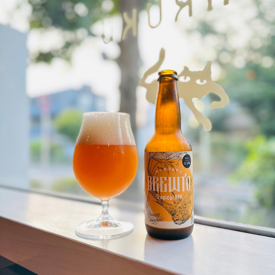 逸品！国産ローアルコール・クラフトビール〜BREWTO Tropical XPA　（6本／12本）
