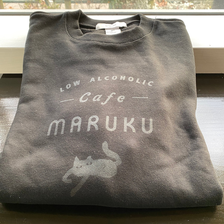 数量限定セール中!!  Cafe MARUKUのオリジナル・スウェットシャツ