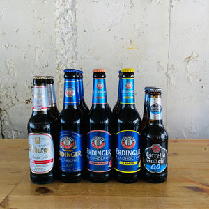 驚きと高揚の輸入ノンアルコールビール詰め合わせ（5種13本）